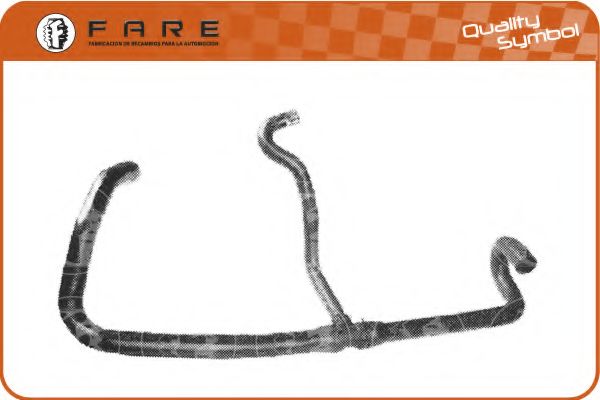 Шланг радиатора FARE SA 9178