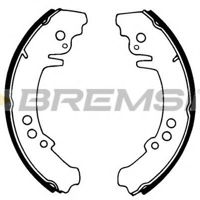 Комплект тормозных колодок RAICAM 2092