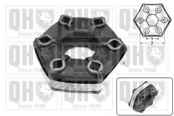 Шарнир, продольный вал QUINTON HAZELL QL9500