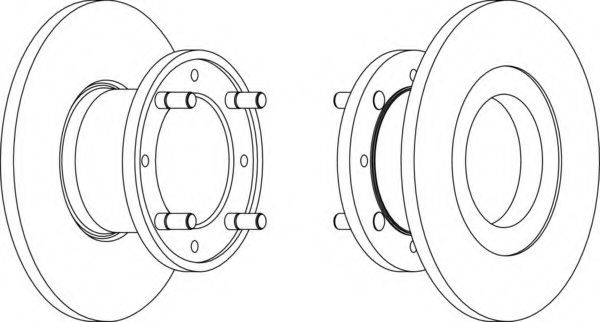 Тормозной диск Brake ENGINEERING 815031