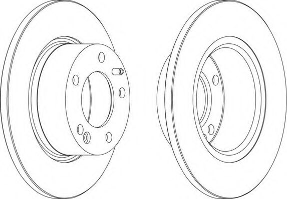 Тормозной диск ROADHOUSE 6141