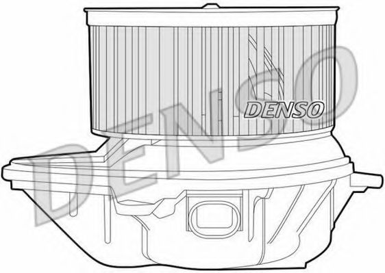 Вентилятор салона DENSO DEA23007