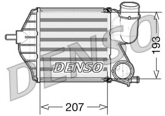 Интеркулер DENSO DIT09102