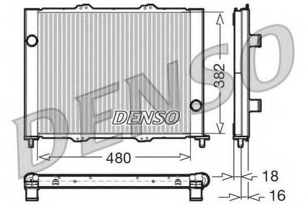 модуль охлаждения DENSO DRM23099