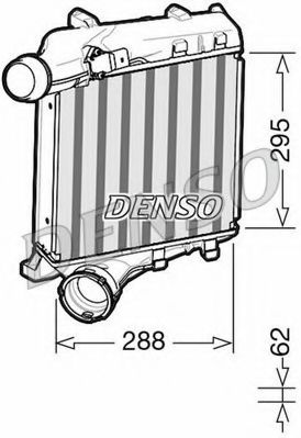 Интеркулер DENSO DIT28020