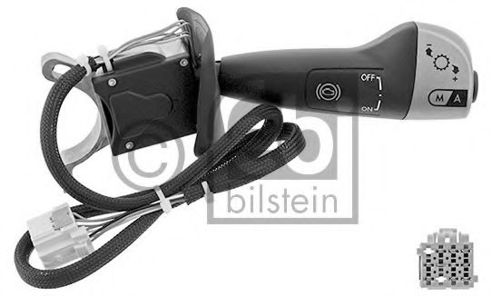 Выключатель на колонке рулевого управления; Переключатель управления, сист. регулирования скорости; Выключатель, моторный тормоз FEBI BILSTEIN 47350