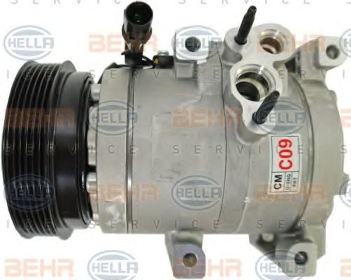 Компрессор, кондиционер BEHR HELLA SERVICE 8FK 351 001-271