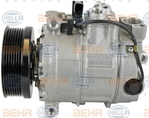 Компрессор, кондиционер; Компрессор, кондиционер BEHR HELLA SERVICE 8FK 351 001-871
