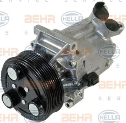 Компрессор, кондиционер BEHR HELLA SERVICE 8FK351109911