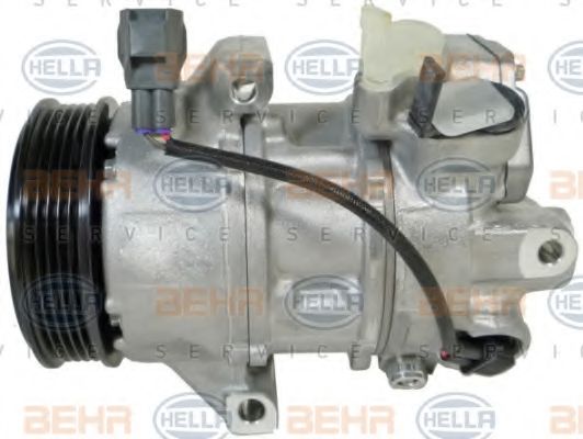 Компрессор, кондиционер BEHR HELLA SERVICE 8FK 351 114-241