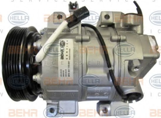 Компрессор, кондиционер BEHR HELLA SERVICE 8FK 351 115-041