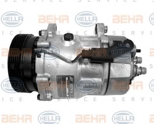 Компрессор, кондиционер BEHR HELLA SERVICE 8FK 351 127-481