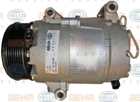 Компрессор, кондиционер BEHR HELLA SERVICE 8FK 351 135-391