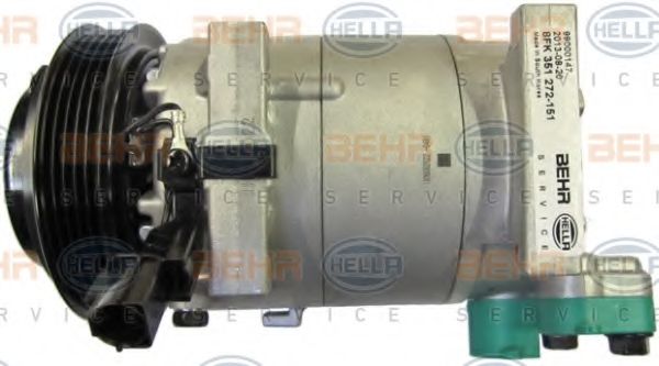 Компрессор, кондиционер BEHR HELLA SERVICE 8FK 351 272-151