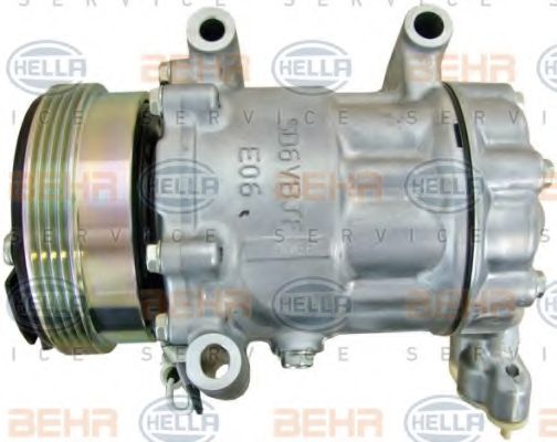 Компрессор, кондиционер BEHR HELLA SERVICE 8FK351316021