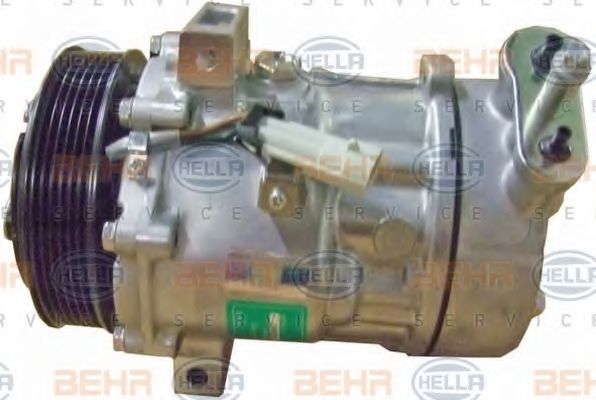 Компрессор, кондиционер BEHR HELLA SERVICE 8FK 351 334-311