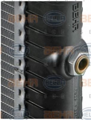 Радиатор, охлаждение двигателя BEHR HELLA SERVICE 8MK376711254
