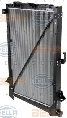 Радиатор, охлаждение двигателя BEHR HELLA SERVICE 8MK376751764
