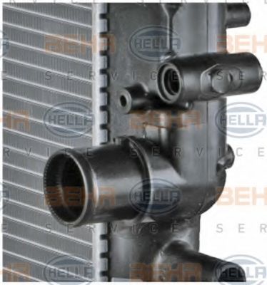 Радиатор, охлаждение двигателя BEHR HELLA SERVICE 8MK376774431