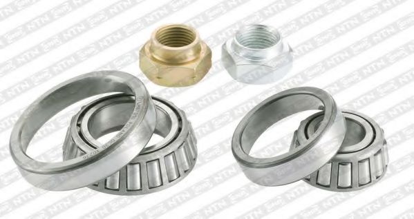 Комплект подшипника ступицы колеса SNR R158.01