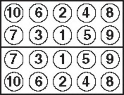 Комплект болтов головки цилидра PAYEN HBS470