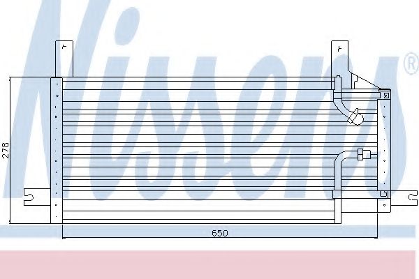Конденсатор, кондиционер NISSENS 94363