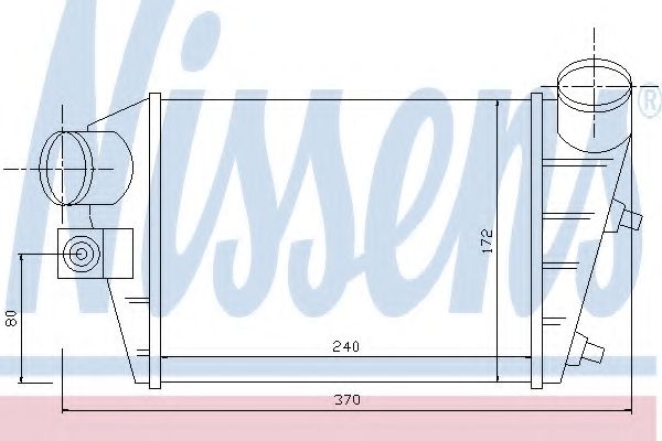 Интеркулер NISSENS 96698