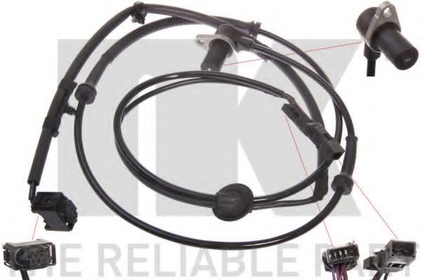 Датчик, частота вращения колеса NK 294744