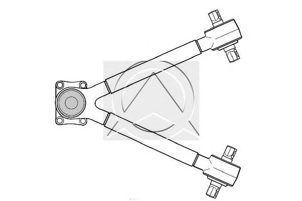 Рычаг независимой подвески колеса, подвеска колеса SIDEM 68042