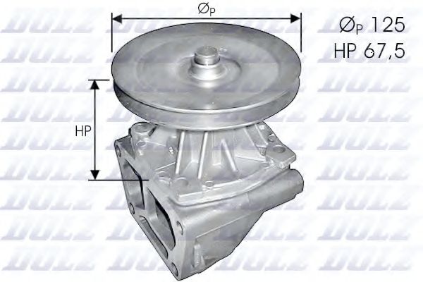 Водяной насос DOLZ S124