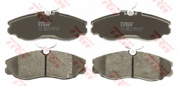 Комплект тормозных колодок, дисковый тормоз TRW 21481