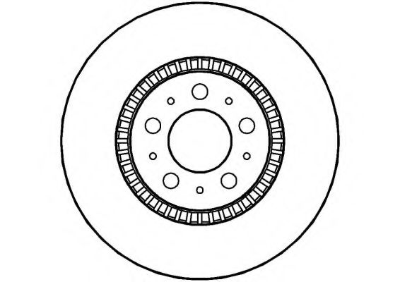 Тормозной диск NATIONAL NBD1072