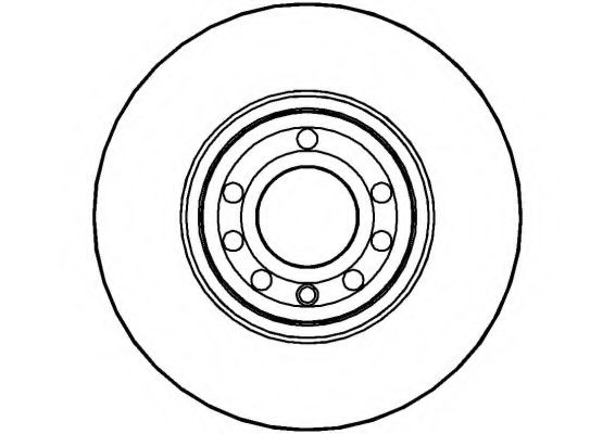 Тормозной диск NATIONAL NBD1169