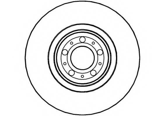 Тормозной диск NATIONAL NBD1236