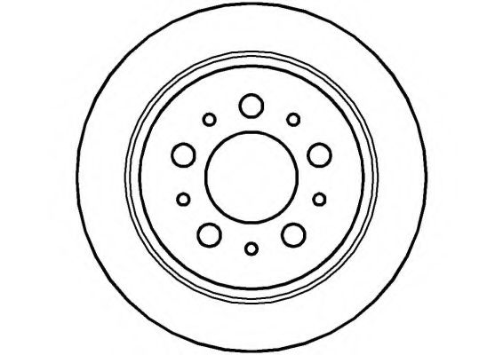Тормозной диск NATIONAL NBD767