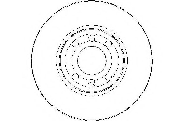 Тормозной диск NATIONAL NBD1714