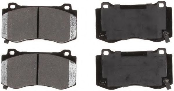 Комплект тормозных колодок, дисковый тормоз ALLMAKES 68002193B