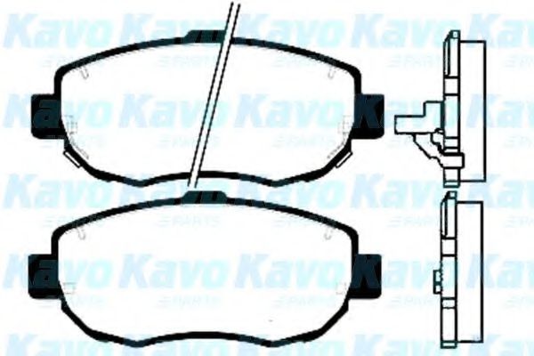 Комплект тормозных колодок, дисковый тормоз KAVO PARTS BP-9030