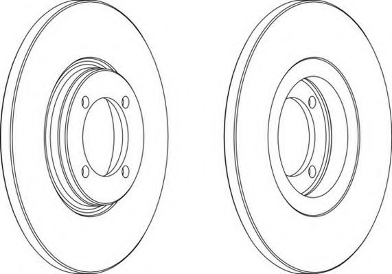 Тормозной диск NECTO WN302