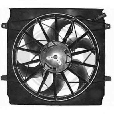 Вентилятор, охлаждение двигателя DIEDERICHS 8260005