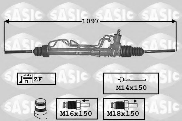 Рулевой механизм SASIC 7006103