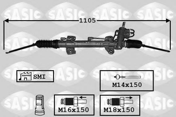 Рулевой механизм SASIC 7006128