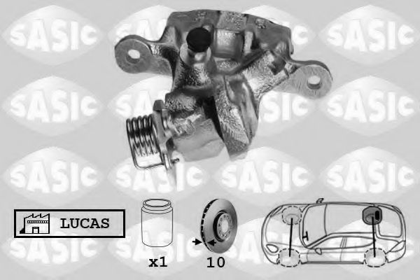 Тормозной суппорт SASIC 6506055