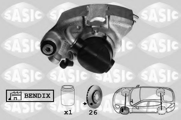 Тормозной суппорт SASIC SCA0058