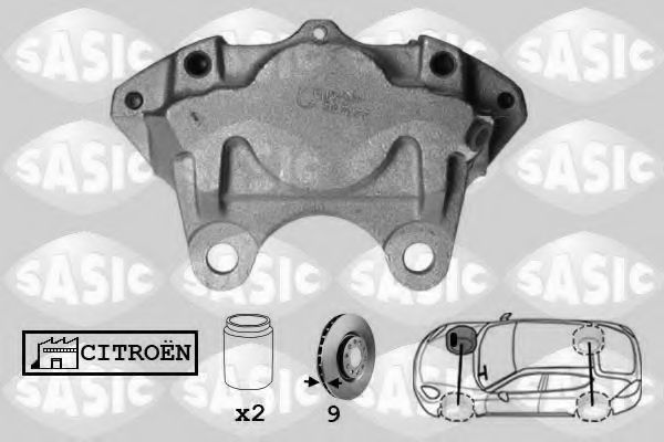 Тормозной суппорт SASIC SCA0123