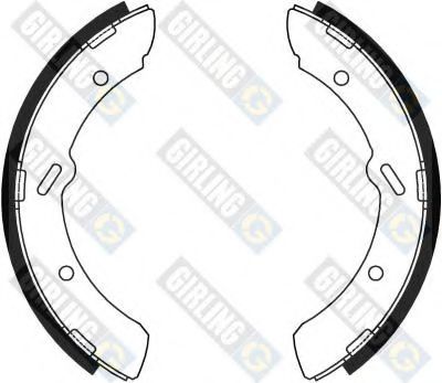 Комплект тормозных колодок GIRLING 5184599