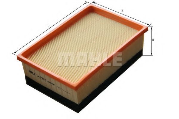 Воздушный фильтр MAHLE ORIGINAL LX 1960