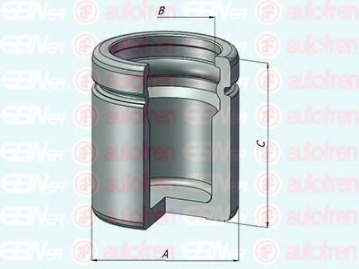 Поршень, корпус скобы тормоза AUTOFREN SEINSA D025507