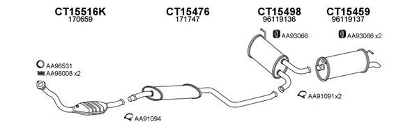 Система выпуска ОГ VENEPORTE 150369