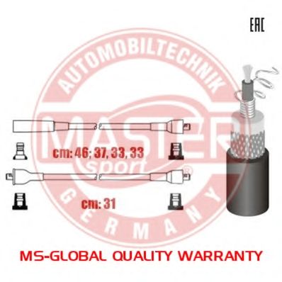 Комплект проводов зажигания MASTER-SPORT 24-36-SET/5/-MS
